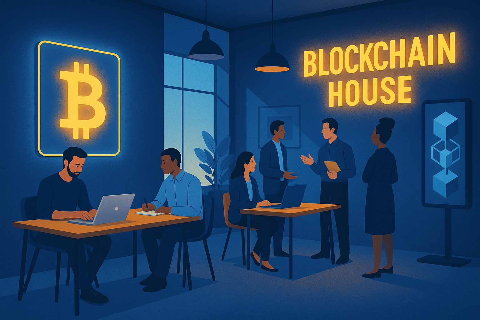 Bitcoin House & Blockchain House