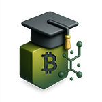 Cryptocurrency-Graduation-icon